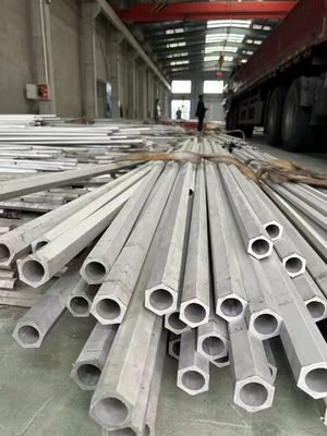 تکنیک رول گرم یا سرد لوله گرد فولاد ضد زنگ 6-12 متر طول