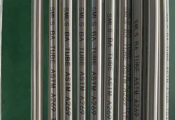 ساخت 10mm Ss لوله های فولادی استام A312 استاندارد