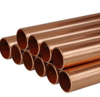 ASTM Uns C10100 Red Copper Tubing Seamless Copper Round Tube