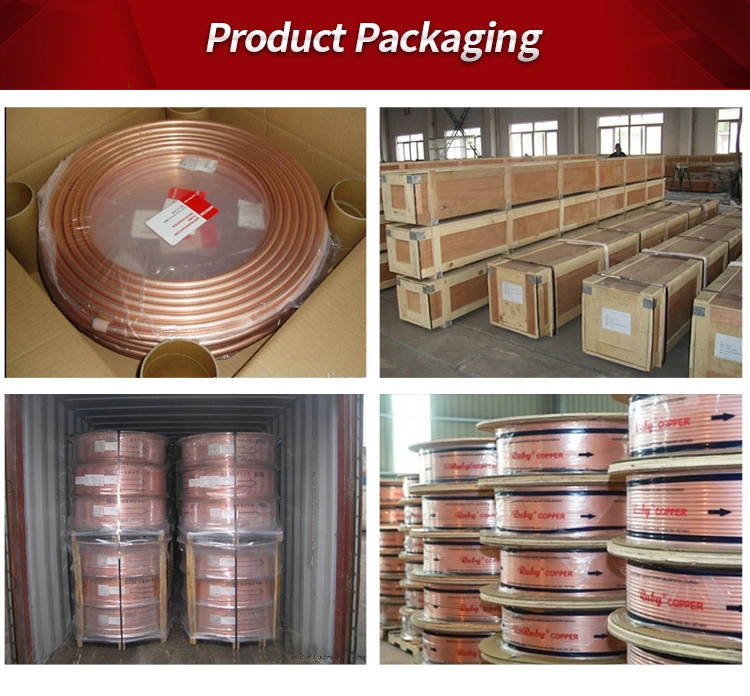 ASTM Uns C10100 لوله مسی قرمز بدون درز لوله گرد مسی 1
